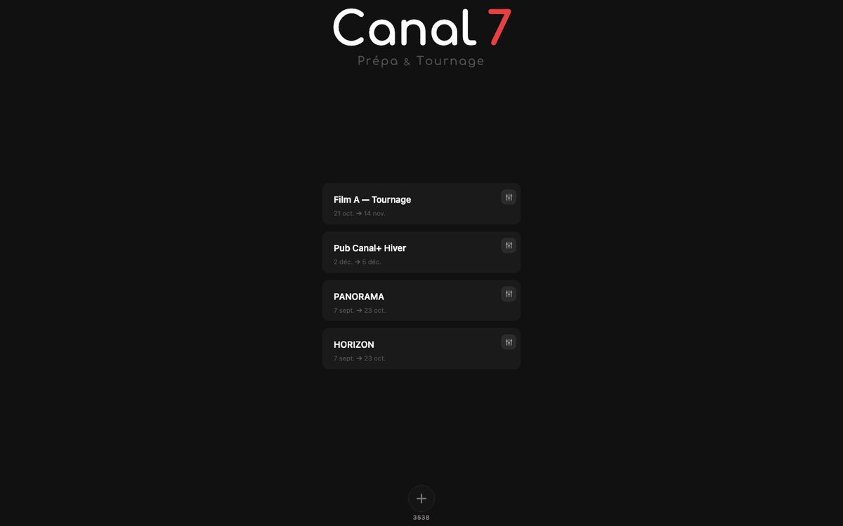 Canal 7 sur ordi